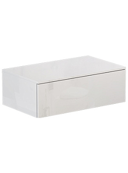 Тумба VELVEX Unit 800-0-1 навесная белый глянец