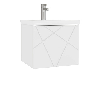 Тумба под раковину VIGO Geometry 50 подвесная белый (032)