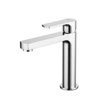 Plus_Grace Смеситель для раковины, монолит.излив 130мм, р/ОД, хром, LM, LM1537C