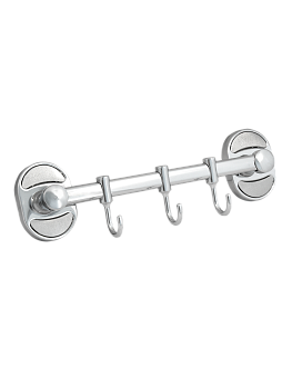 Кронштейн настенный, 3 крючка «Solinne», 16213, хром, Коллекция Modern