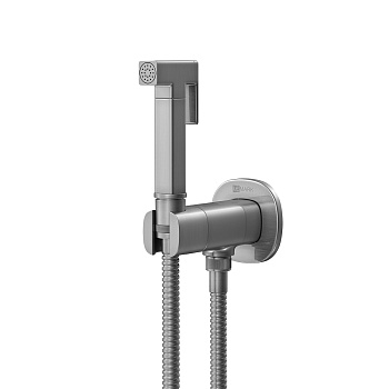 Solo Смеситель с гигиеническим душем, встраиваемый, графит, LM7172GM