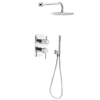 Встраиваемая душевая система с тропическим душем и душевым комплектом ODISEA JOYA K5915121