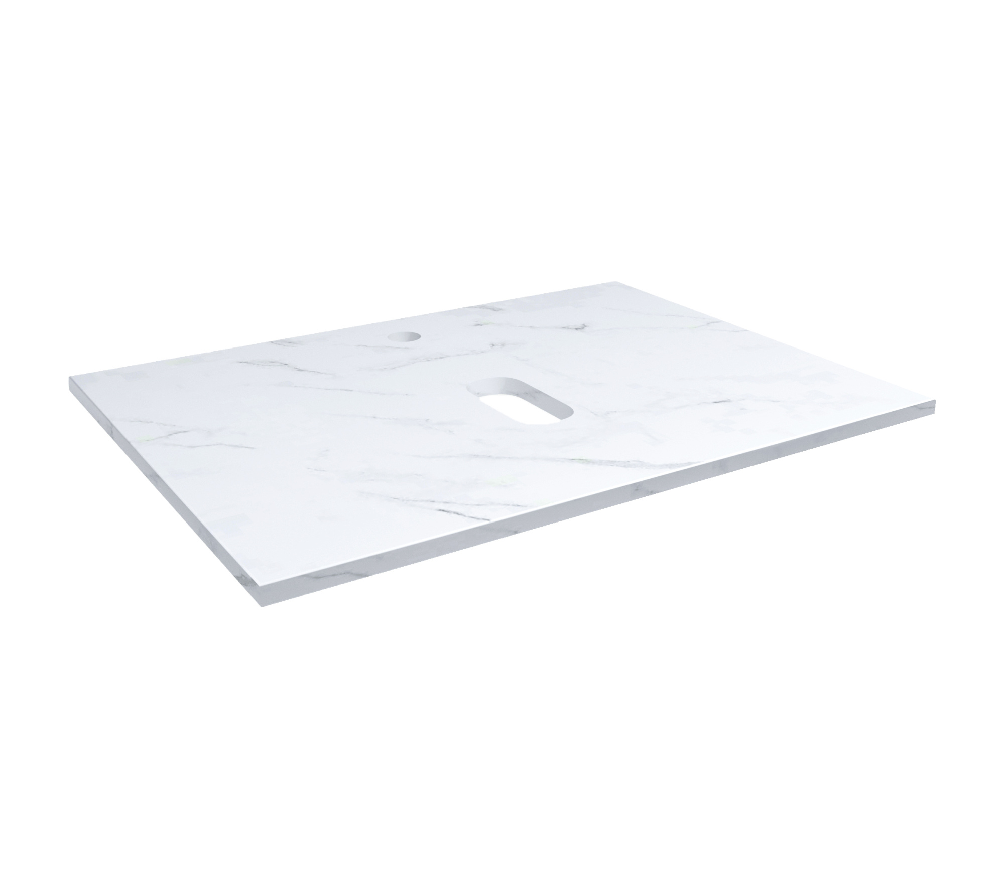 Столешница VIANT Neo белый мрамор 600х460 мм (VNEO60MRBEL-STMDF)