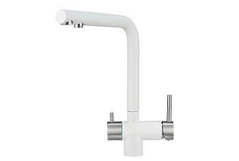 2305, АРКТИК Смеситель для кухни однорыч., с подкл. для питьевой водыбел., GRANULA