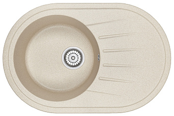 Кухонная мойка GRANULA (7601, БЕЖЕВЫЙ)