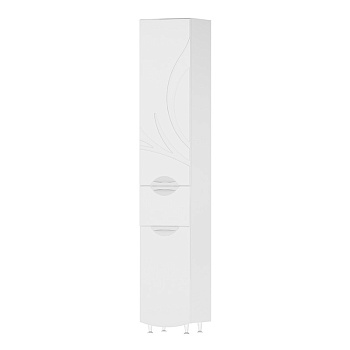 Пенал Adel 35, напольный, белый, VOLNA