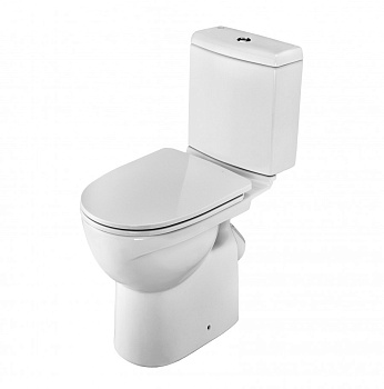 ЮНИОН Унитаз-компакт, косой вып, 2-х р. арм. Oli, сид. дюр. Soft-close, Clip up (тонкое), САНТЕК