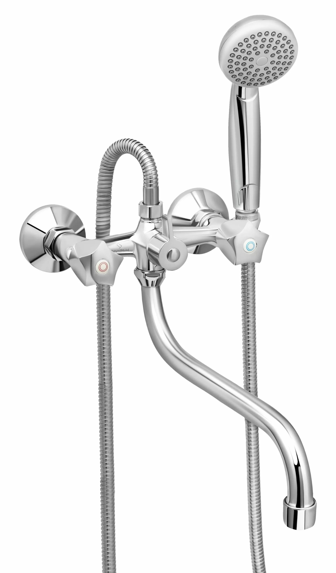 Смеситель для ванны СЛАВЕН Город СЛ-ДВ-Е31 хром