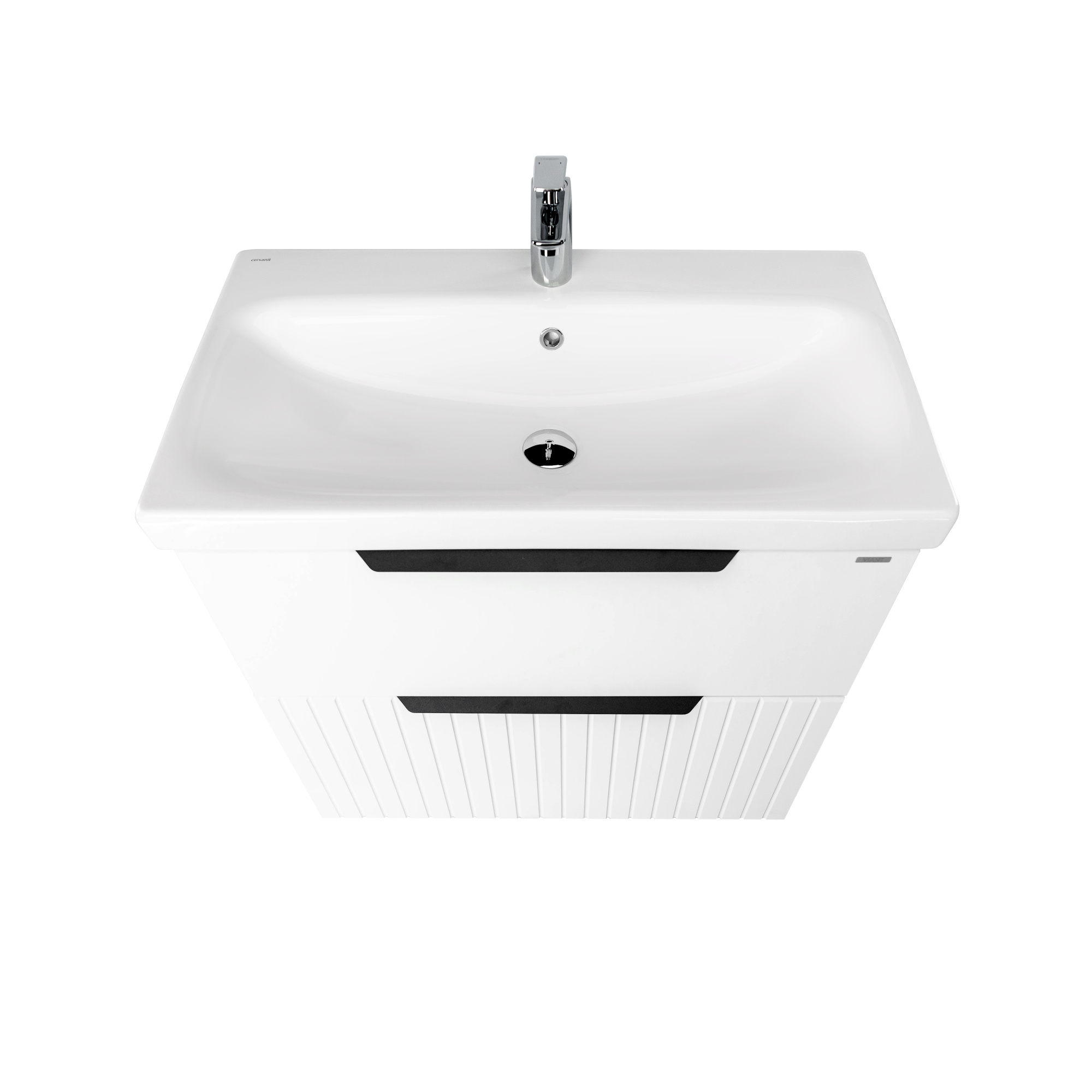 Тумба под раковину VIANT СИЦИЛИЯ 80 напольная белый (VSIC80MDBEL-T2Y)