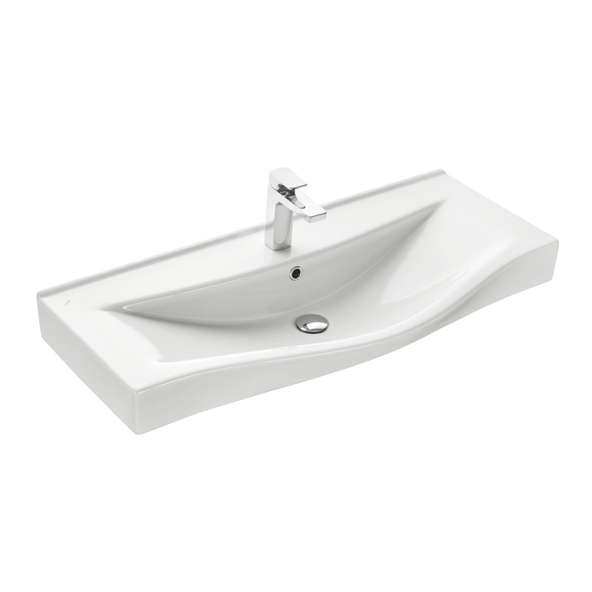 Раковина SANTEK Беверли 100 мебельная белый (WH302502)