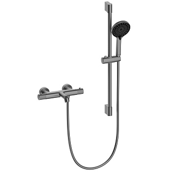 Смеситель Beluga LMF-8042B-GM для ванны, термостатический