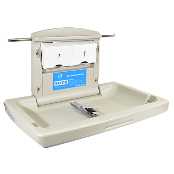 Стол пеленальный для общественных мест складной горизонтальный Puff-8001, 88х12х60 см