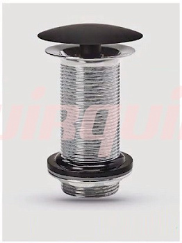 Выпуск FREE FLOW без отв/ для перелив/ L100 мм, латунь в хроме WIRQIUN