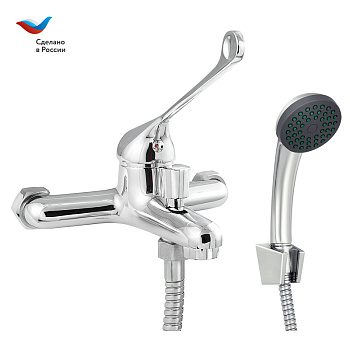 Смеситель для ванны СЛАВЕН Хирург СЛ-ОД-Х30 с локтевым управлением хром