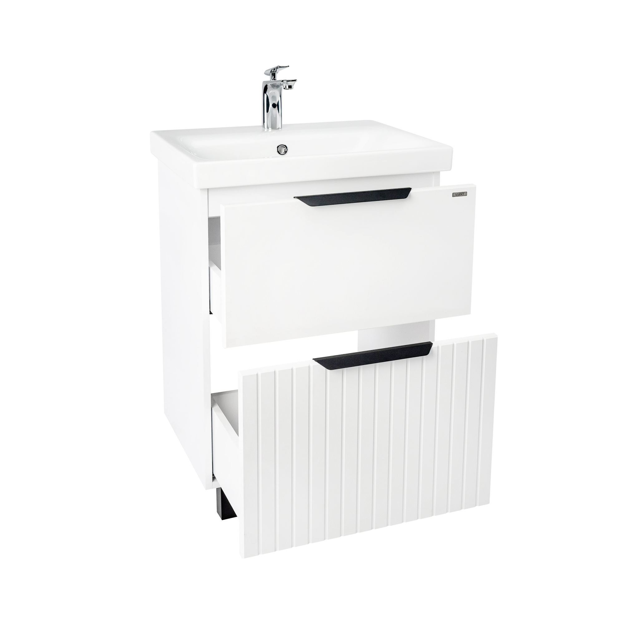 Тумба под раковину VIANT СИЦИЛИЯ 50 напольная белый (VSIC50MDBEL-T2Y)