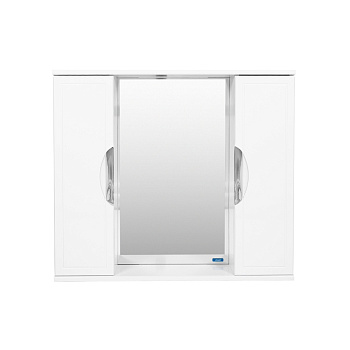 Зеркальный шкаф VIANT ЛИМА 100 подвесной белый (VLIM100-ZSH)