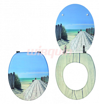Сидение для унитаза Пляж, WIRQUIN