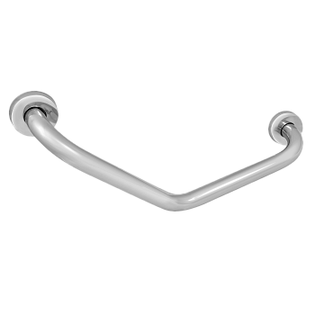 Поручень L  образный «Solinne», 11424, хром, Коллекция Base