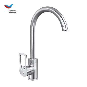 Смеситель для кухни СЛАВЕН Прораб СЛ-ОД-Ц22 хром