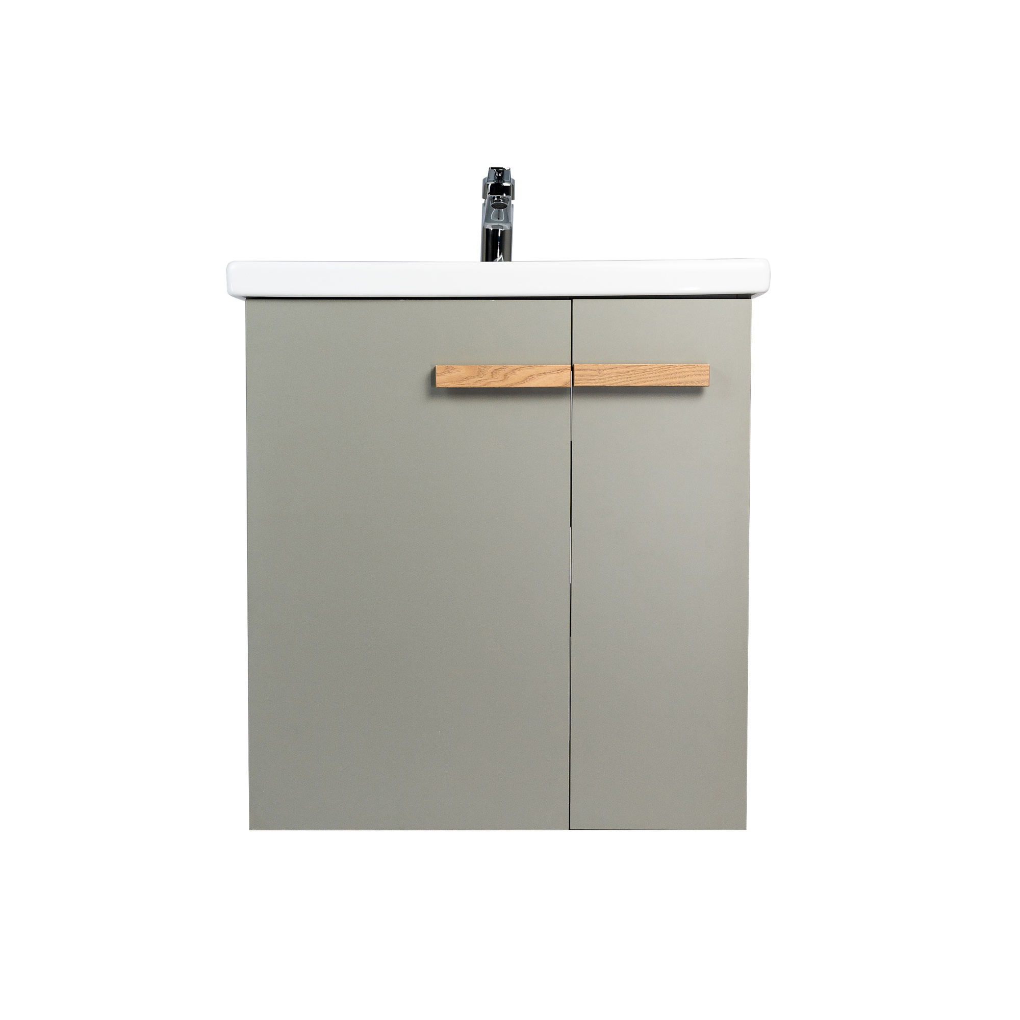 Тумба под раковину VIANT МЮНХЕН 80 подвесная хаки (VMUN80COH-T2STP)