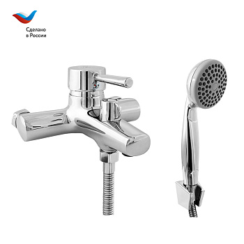 Смеситель для ванны СЛАВЕН Город СЛ-ОД-Д30 хром