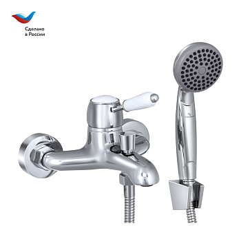Смеситель для ванны СЛАВЕН Коттедж СЛ-ОД-М30 хром