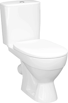 Унитаз-компакт КЕРАМИН ТОЛЕДО ЖСМЛ Soft Close двухрежимный, сиденье дюропласт с микролифтом CDB00029607 (4810531150916)