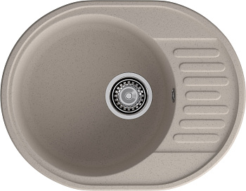 GranFest QUARZ (ECO-58) Мойка чаша+кр 620*480 (песок)