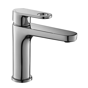 RS33 Смеситель для раковины, монолит.излив 130мм, р/ОД, хром, ROS, RS33-13