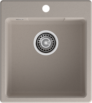 GRANFEST Мойка URBAN 644  1-чаша 440*490мм песочный арт.GF-UR-