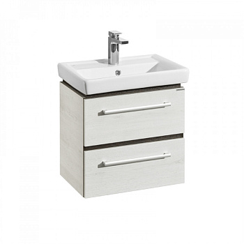 Тумба РОНДА 55 мини, дуб сом (под раковину ТИГОДА 55 мини)