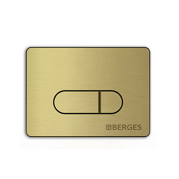 Кнопка  для инсталляции NOVUM D8 бронза, BERGES