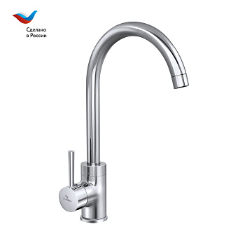 Смеситель для кухни СЛАВЕН Город СЛ-ОД-Д28 хром