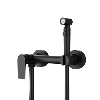 Смеситель для гигиенического душа TOKITO FURO черный (TOK-FUR-1018BL)