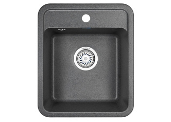 Кухонная мойка GRANULA (4202, ГРАФИТ)