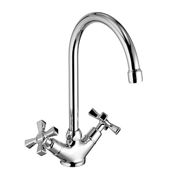 Benefit Смеситель для кухни, выс.пов.излив 178мм, р/ДВ, хром, LM, LM2505C