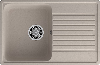 GranFest QUARZ (ECO-78) Мойка чаша+кр 740*480 (песок)