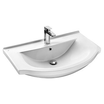 Раковина SANTEK Эльбрус 80 мебельная белый (WH109653)