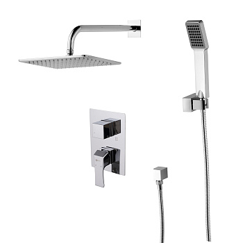 Unit Смеситель для душа, без излива встраиваемый верх.лейка 1функ.лейка, р/ОД, хром, LM, LM4529C