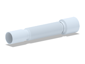 Гибкая труба 40*50, ANI PLAST