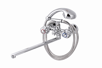 Смеситель для ванны с душем ПРОФСАН ПСМ-159-48 ЕВРО тип См-ВУДРНШлА