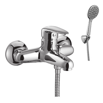 Pramen Смеситель для ванны, монолит.излив 155мм, р/ОД, хром, LM, LM3302C