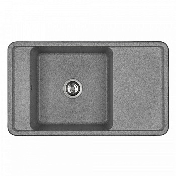 Мойка для кухни  Беллис 87 870x510x250 мм, прямоуг., серый