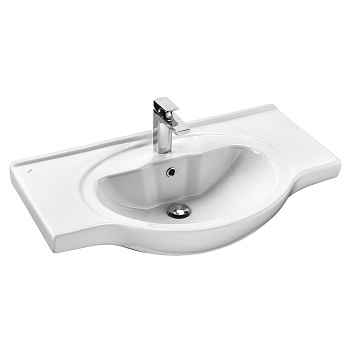 Раковина SANTEK Сенеж 87 мебельная белый (WH110265)