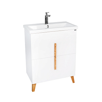 Тумба под раковину VIANT МЮНХЕН 70 напольная белый (VMUN70COBEL-T2Y)