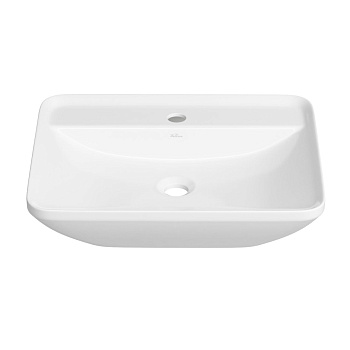 Накладная раковина для ванной комнаты Wellsee Cute Twin S 318302000: прямоугольная раковина, ширина 