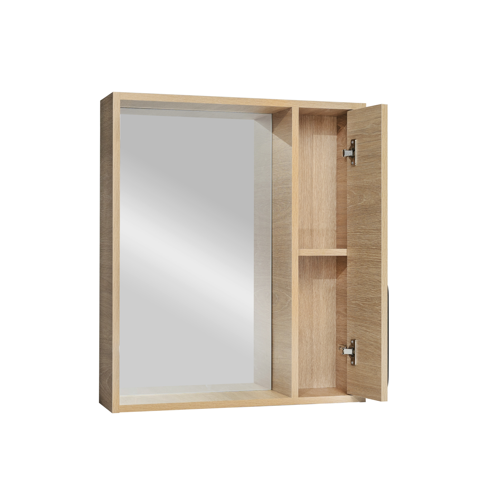 Зеркало со шкафом VIANT КЕЛЬН 60 подвесное светлое дерево (VKEL60SD-ZSH)