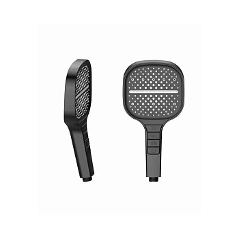 Ручная лейка H2, черный матовый, пластик, BERGES