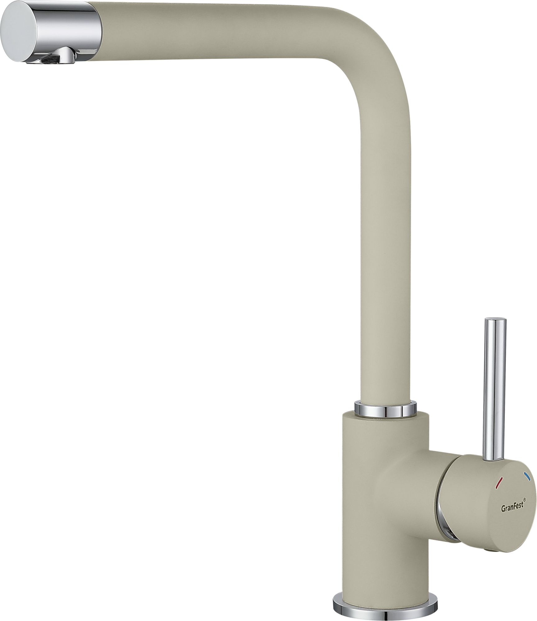 GF Смеситель для кухни, Г-обр. D-35мм (топаз)