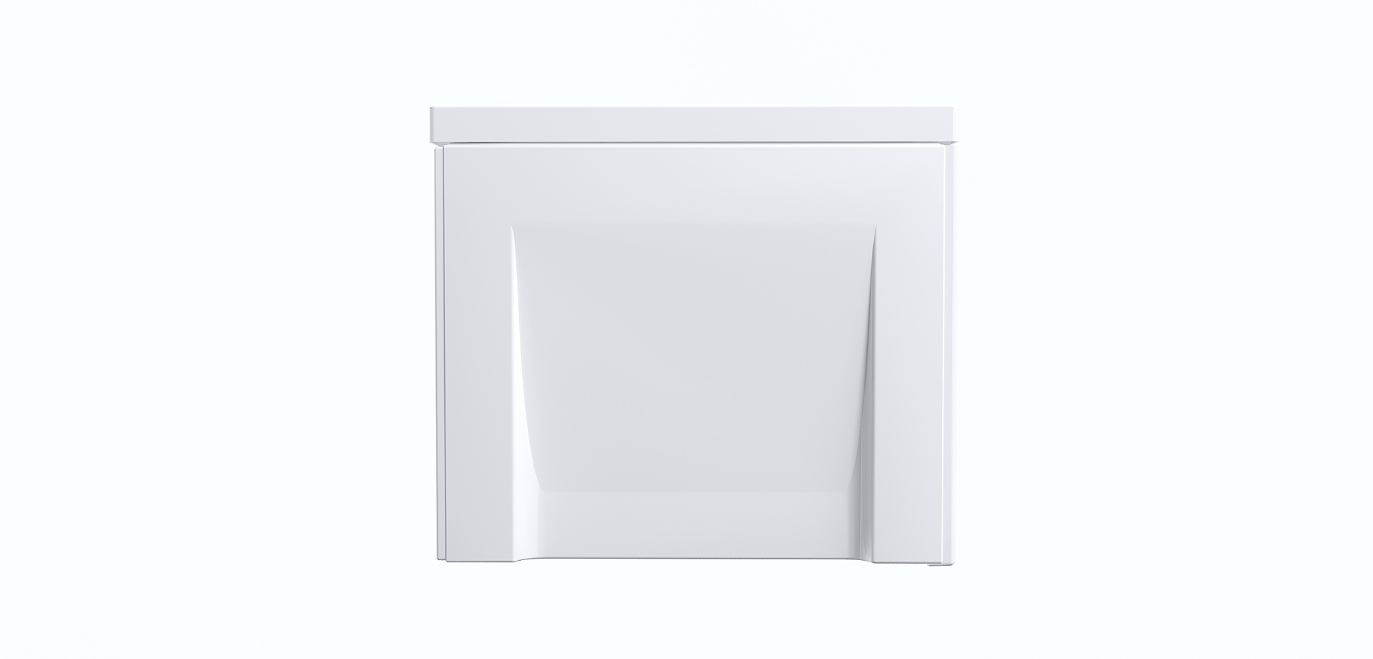 Экран для ванны боковой ALEX BAITLER PT6058H 600х580 мм белый